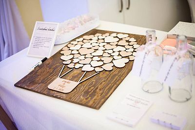Catering service for the wedding of Mr. and Mrs. Novotné