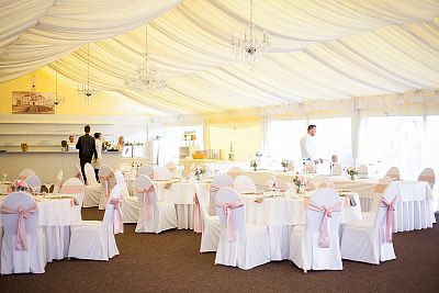 Catering service for the wedding of Mr. and Mrs. Novotné