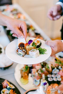 Fotogalerie mit Catering nicht nur für die Hochzeit
