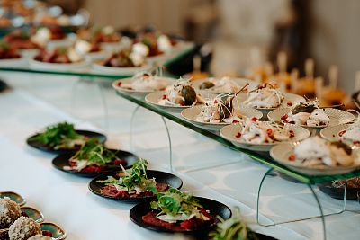 Fotogalerie mit Catering nicht nur für die Hochzeit