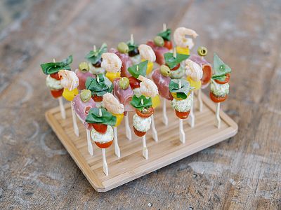 Photo gallery with catering not only for the wedding
