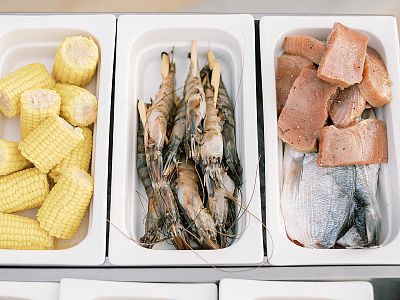 Photo gallery with catering not only for the wedding