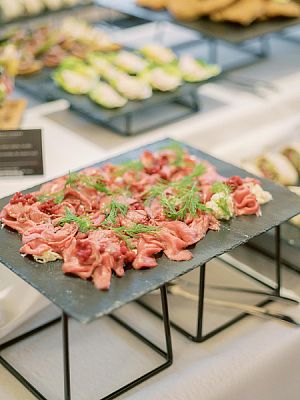 Photo gallery with catering not only for the wedding