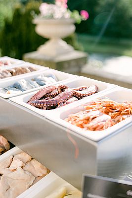 Photo gallery with catering not only for the wedding