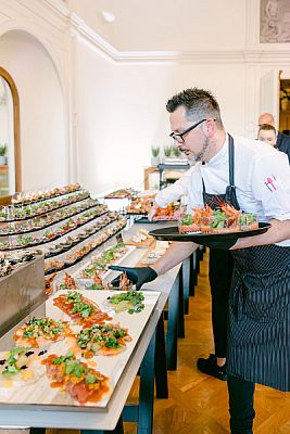 Photo gallery with catering not only for the wedding