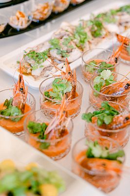 Photo gallery with catering not only for the wedding