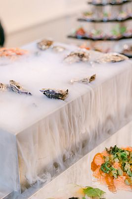 Photo gallery with catering not only for the wedding