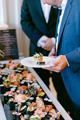 Photo gallery with catering not only for the wedding