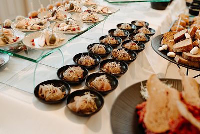Photo gallery with catering not only for the wedding