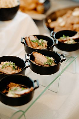 Photo gallery with catering not only for the wedding
