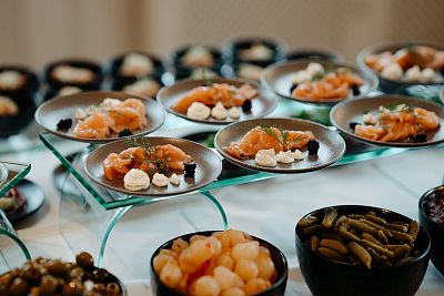 Photo gallery with catering not only for the wedding