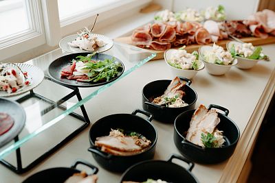 Photo gallery with catering not only for the wedding