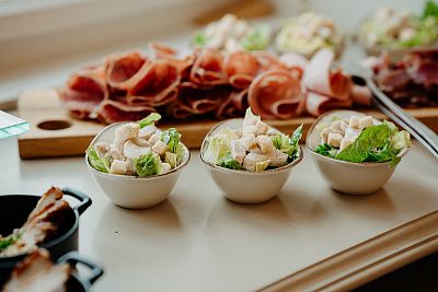 Photo gallery with catering not only for the wedding