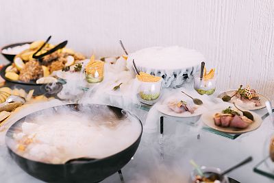 Photo gallery with catering not only for the wedding