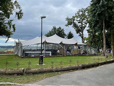 Tente bédouine à l'hôtel Obora