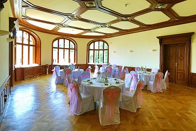Wedding at the castle in Dobřenice: the Staňeks