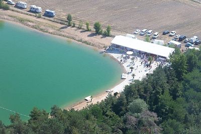 Wedding catering at the lake in Konetopi