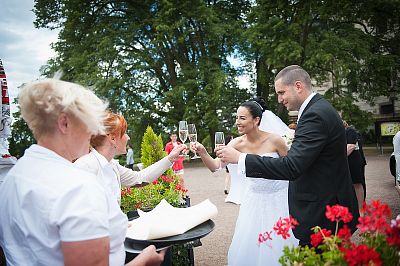 Wedding feast in Chlumec nad Cidlinou: Soňa and Marek