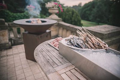 Wedding reception at Dobřenice Castle: the Kucers